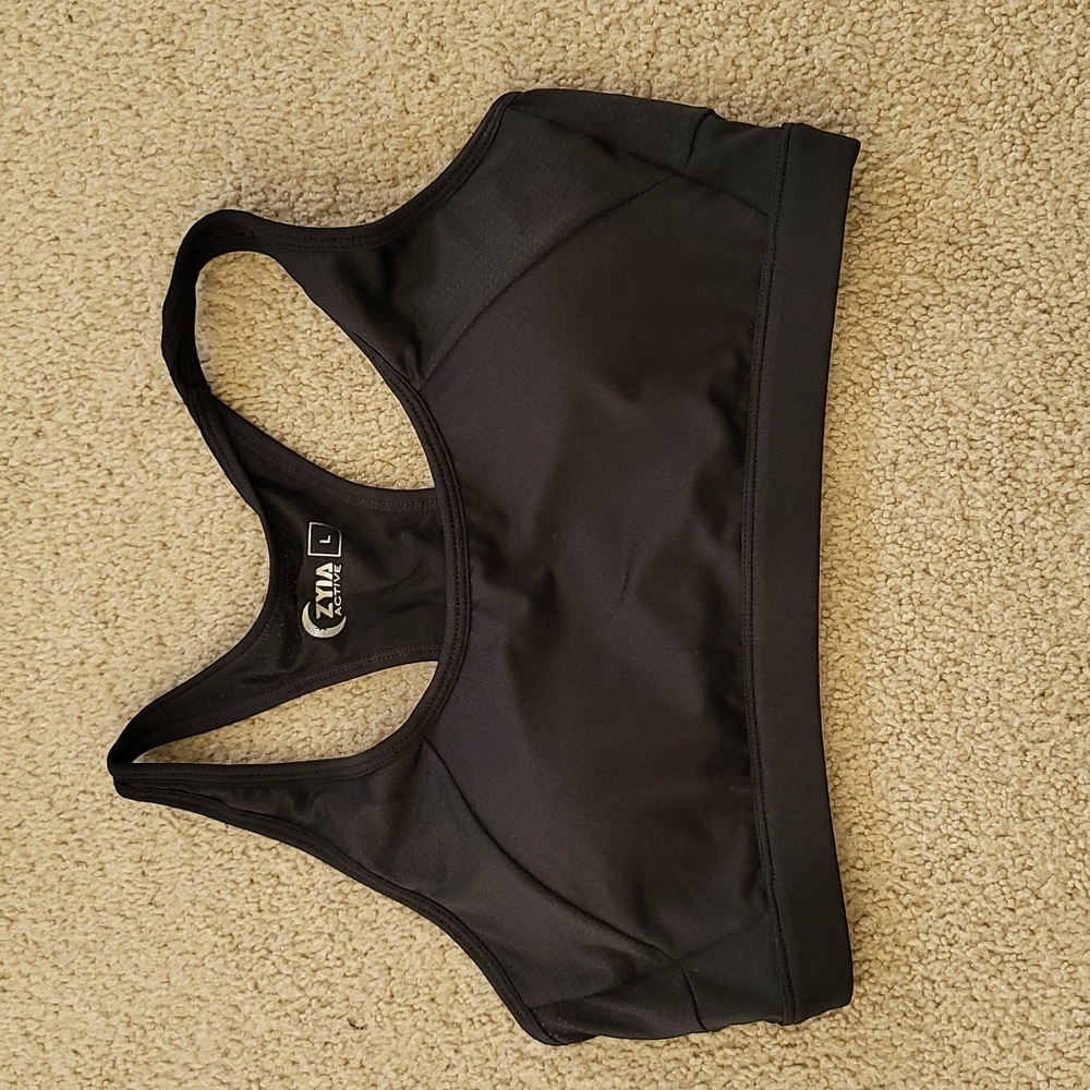 Black Classic Mesh Bra